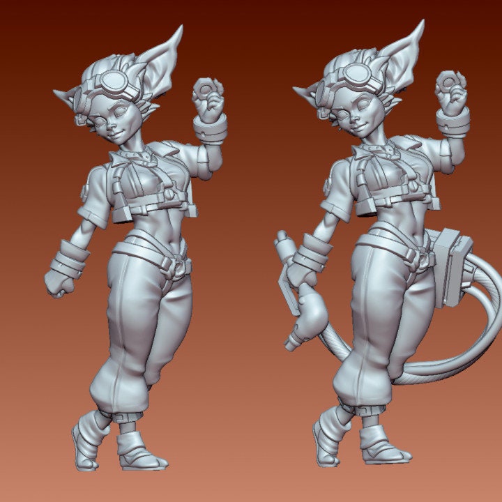Sprocket Goblin Mechanic by Gaz Pin Up Miniatures