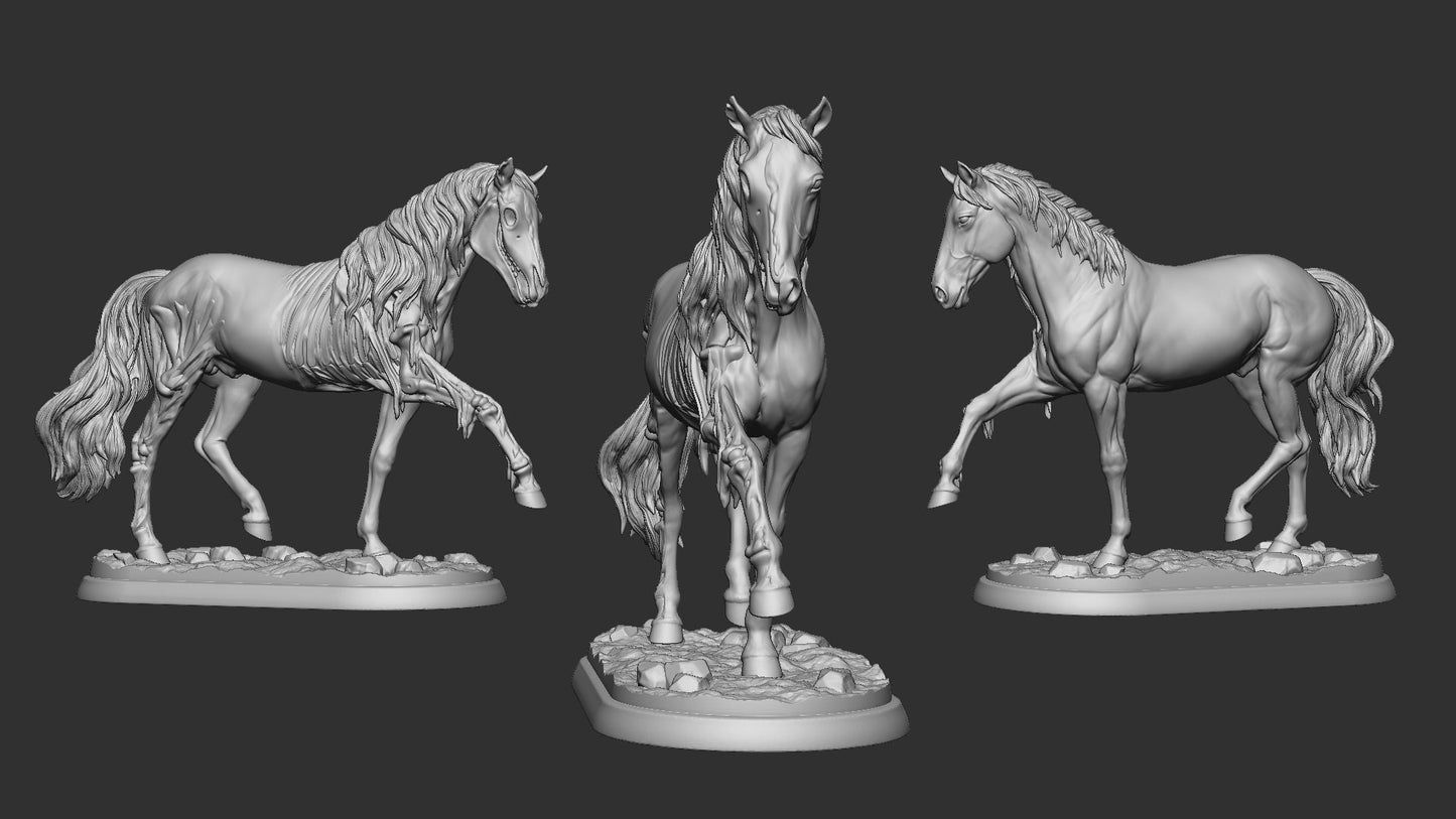 Ghost Horse from "Cursed Mill" by White Werewolf Tavern