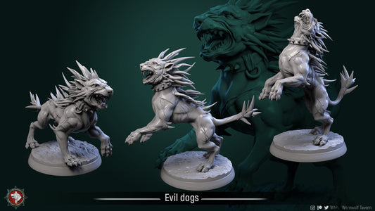 Evil Dogs from "Castle of Blood" by White Werewolf Tavern