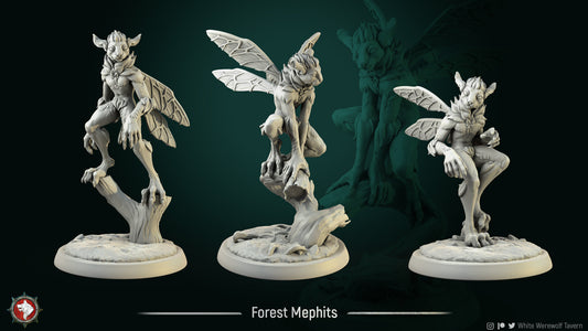 Forest Mephits from "Magic Forest" by White Werewolf Tavern