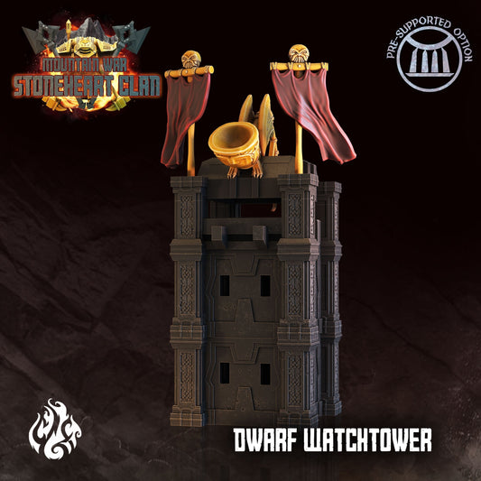 Dwarf Watch Tower from "Stoneheart Clan" by Crippled God Foundry