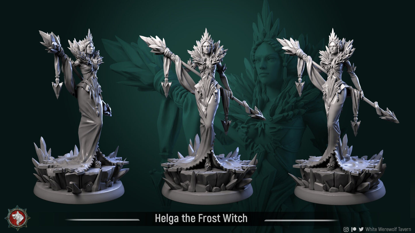 Helga the Frost Witch From "Snow Storm" by White Wolf Tavern