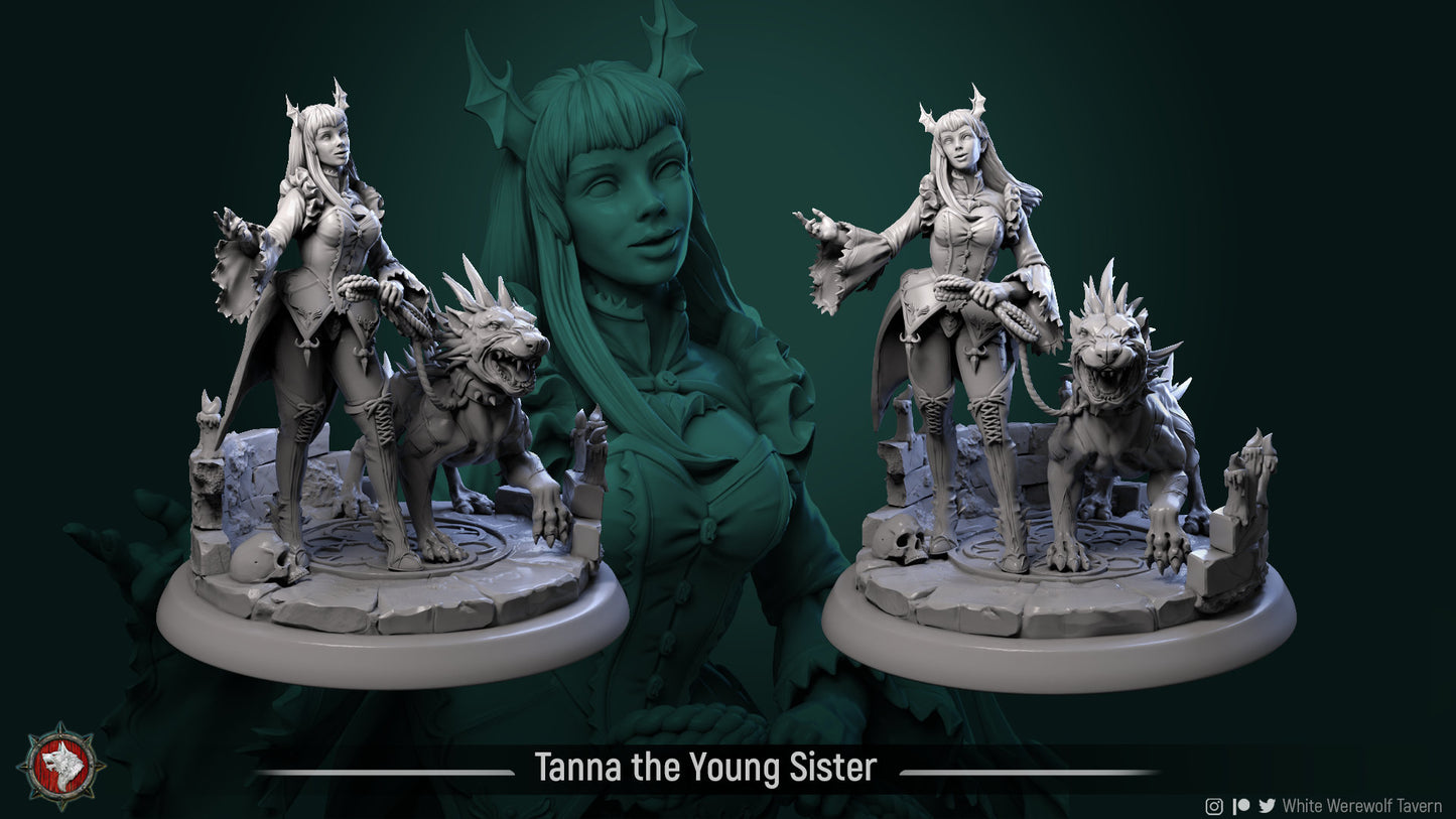 Tanna Younger Vampire from "Castle of Blood" by White Werewolf Tavern