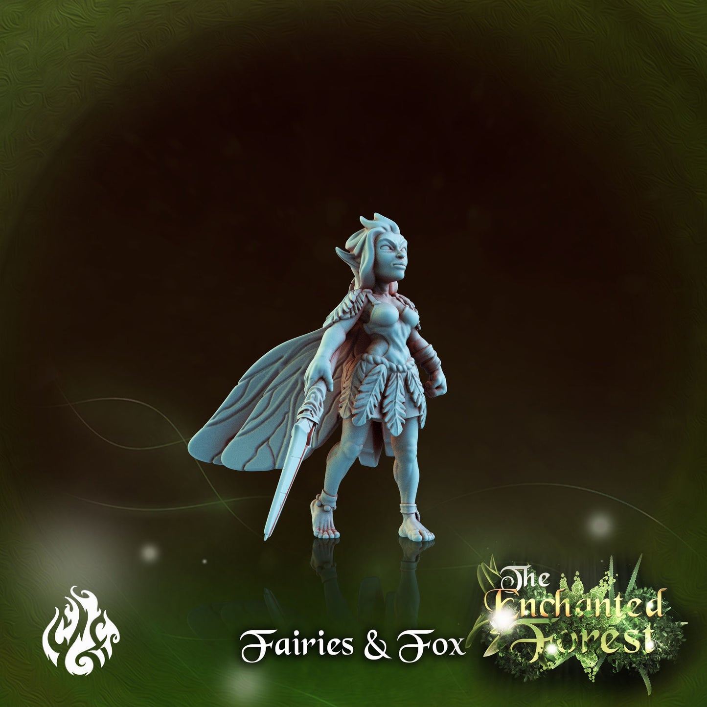 Fairies and Foxes from "Enchanted Forest" by Crippled God Foundry