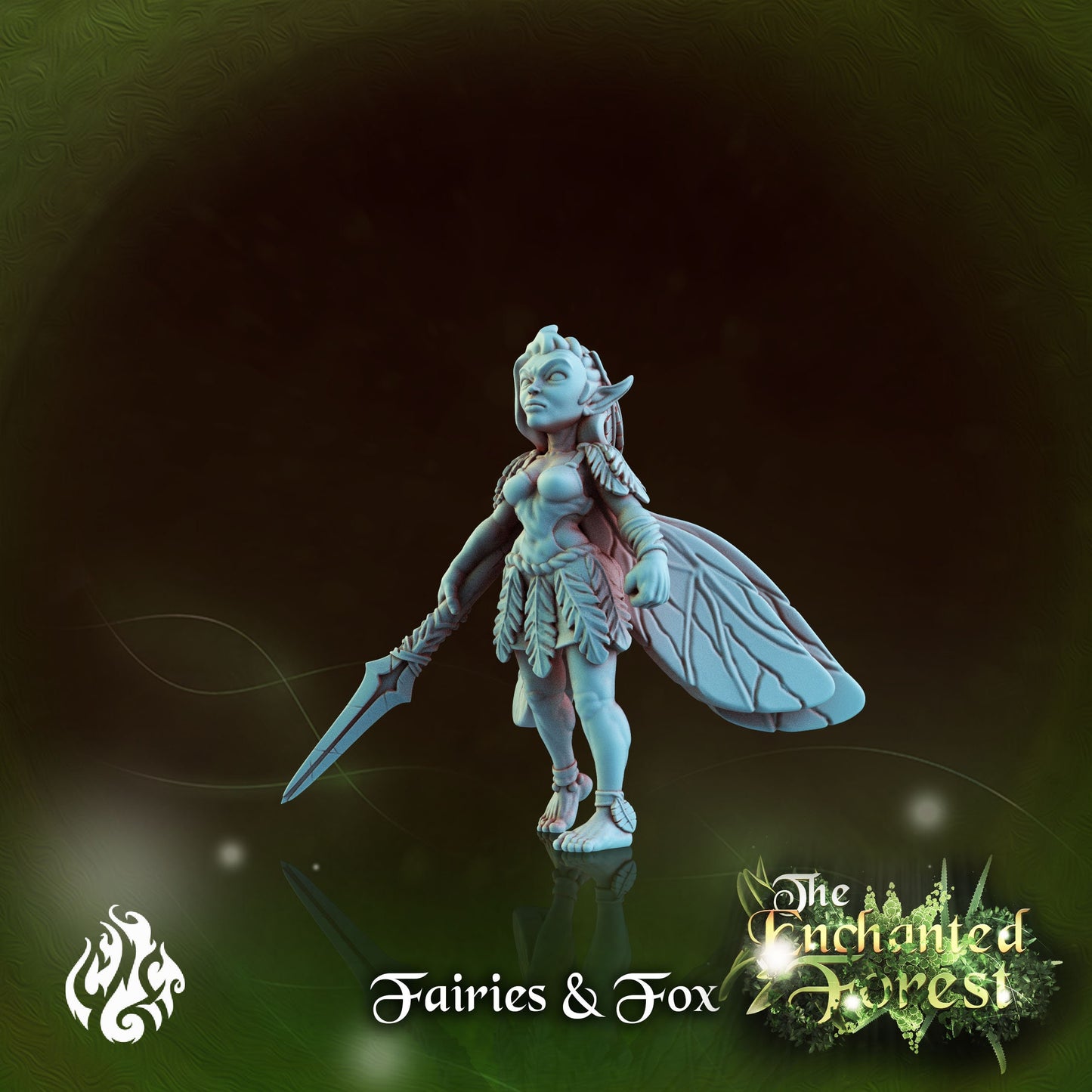 Fairies and Foxes from "Enchanted Forest" by Crippled God Foundry