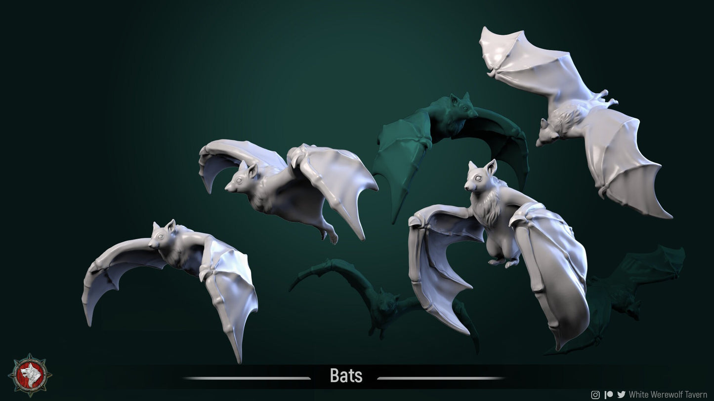 Bats from "Castle of Blood" by White Werewolf Tavern