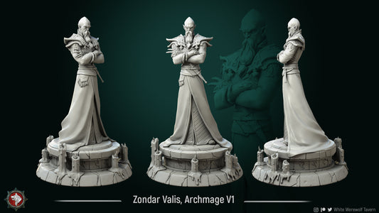 Zonder Valis Archmage from "Academy of Magic" by White Werewolf Tavern