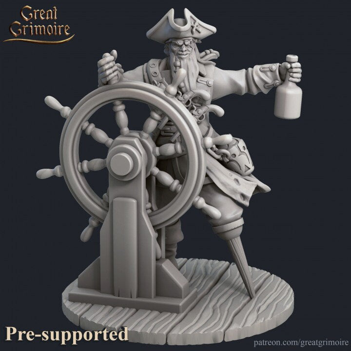 Pirate from "Dark Sea Legends" by Great Grimoire Miniatures RPG