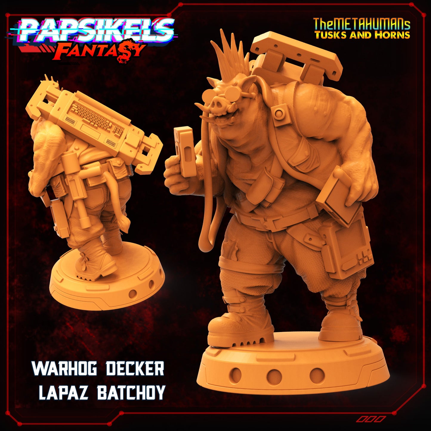 Rhinocs & Warhogs by Papsikels Miniatures Cyberpunk Rhino Warthog