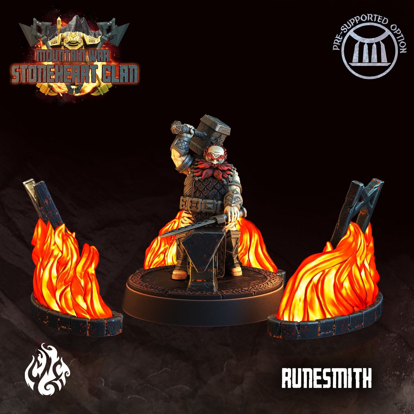 Runesmith from "Stoneheart Clan" by Crippled God Foundry