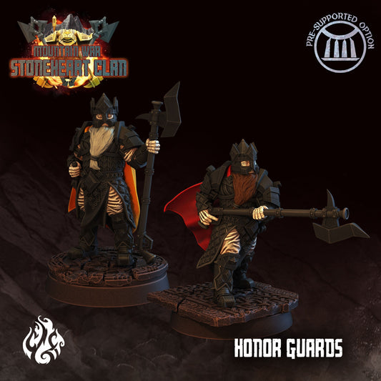 Dwarf Honor Guard from "Stoneheart Clan" by Crippled God Foundry