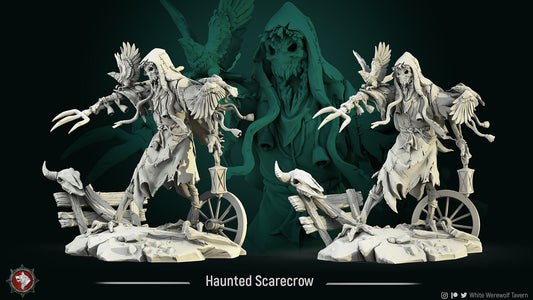 Haunted Scarecrow from "Raven Invasion" by White Werewolf Tavern Miniatures RPG