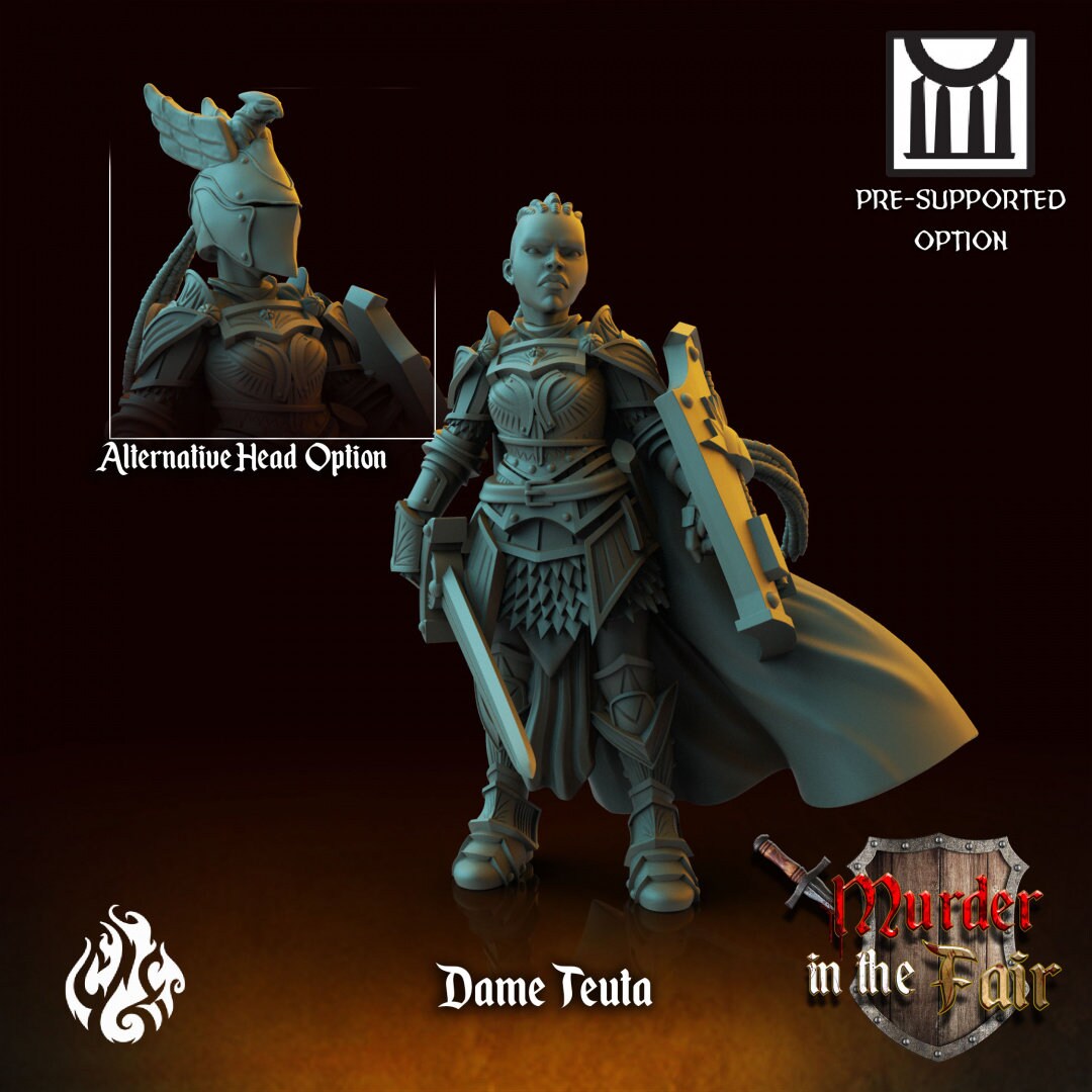 Dame Teuta from "Murder in the Fair" by Crippled God Foundry