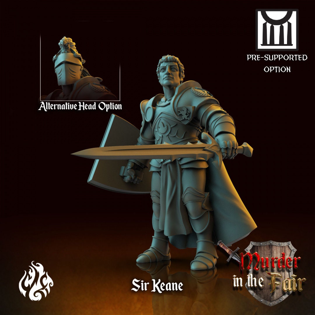 Sir Keane from "Murder at the Fair" by Crippled God Foundry