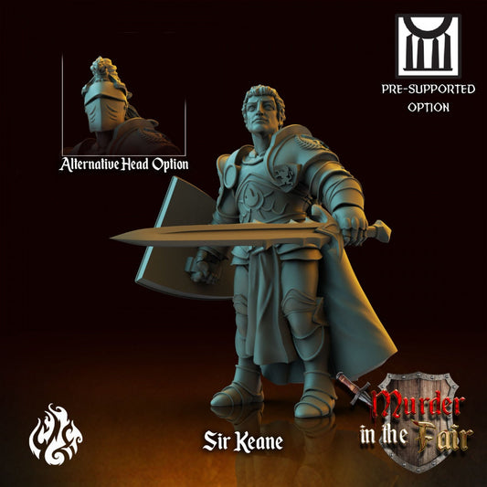 Sir Keane from "Murder at the Fair" by Crippled God Foundry