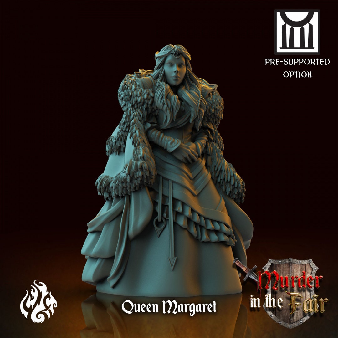 Queen Margaret from "Murder in the Fair" by Crippled God Foundry