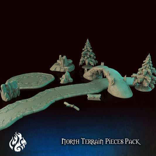 North Terrain Pack from "Harsh North" by Crippled God Foundry