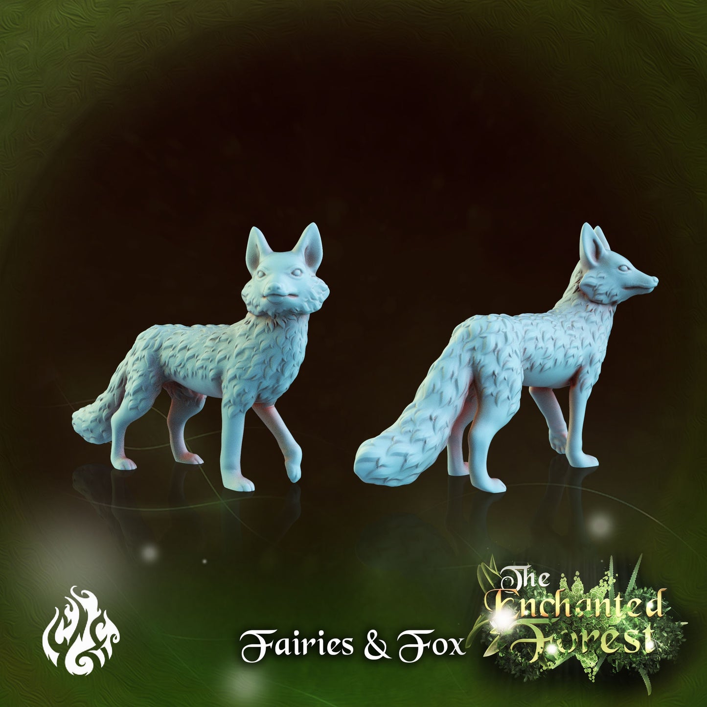 Fairies and Foxes from "Enchanted Forest" by Crippled God Foundry