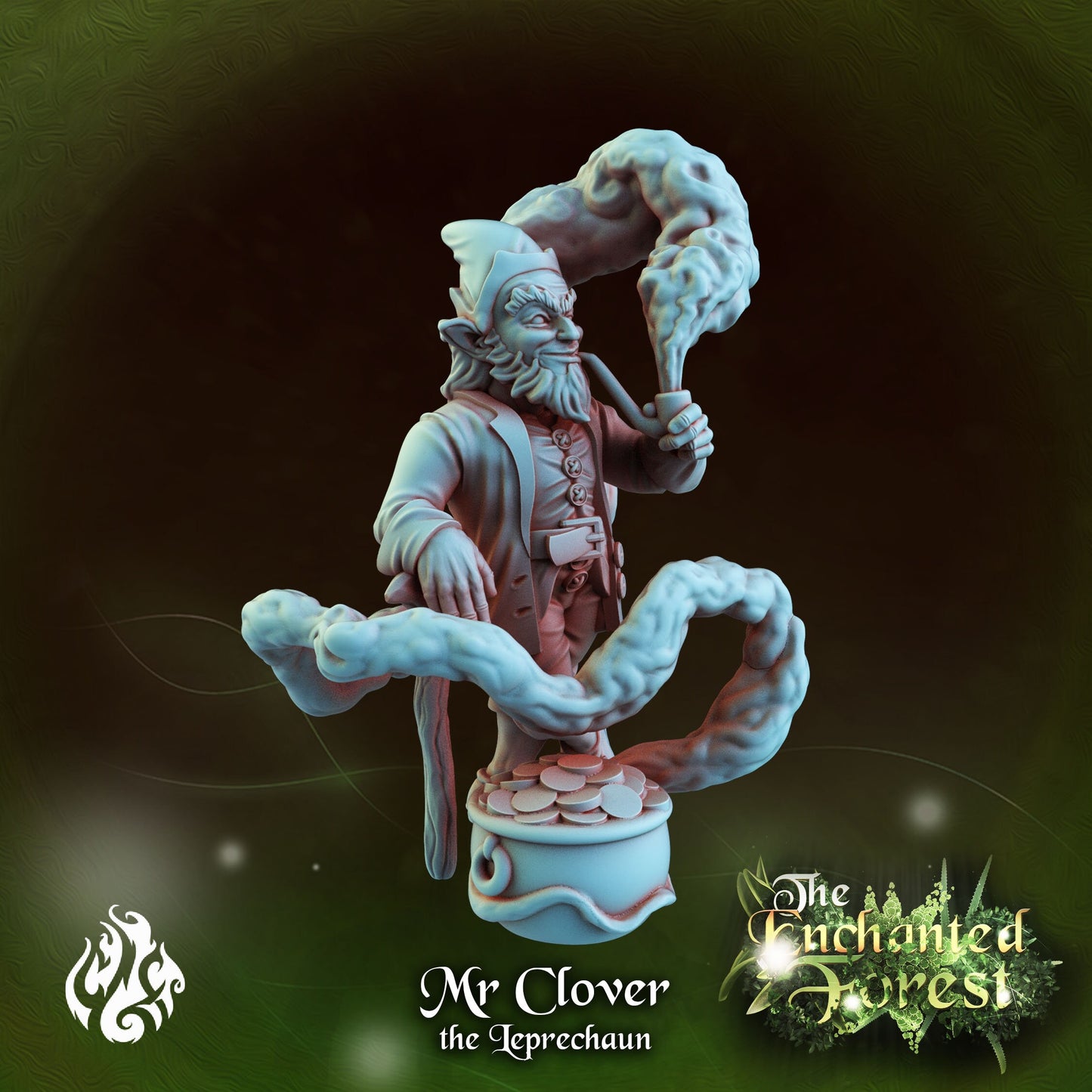 Mr Clover the Leprechaun from "Enchanted Forest" by Crippled God Foundry