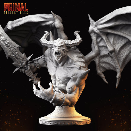 Gargoyle Bust by Primal Collectibles Miniatures Heroquest