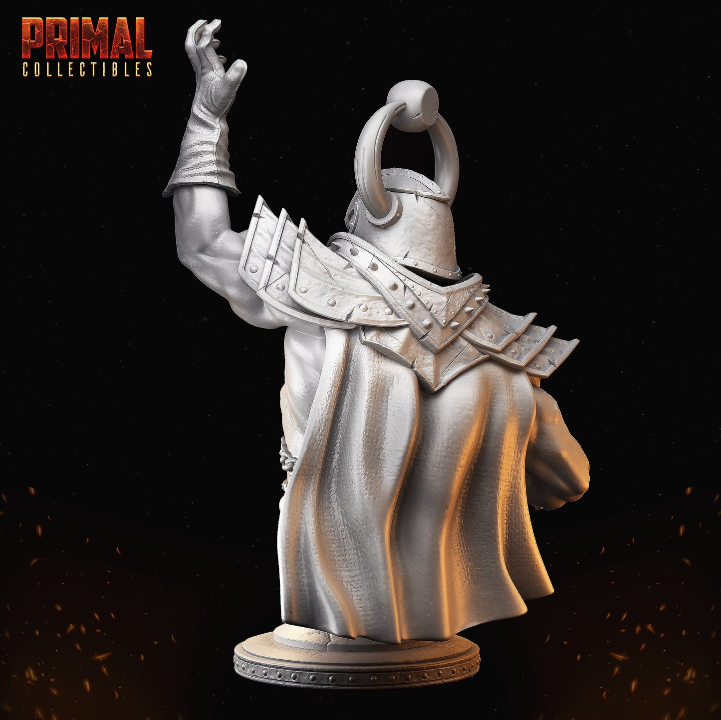 Dostrath Chaos Wizard Bust by Primal Collectibles Miniatures Heroquest Frostgrave RPG