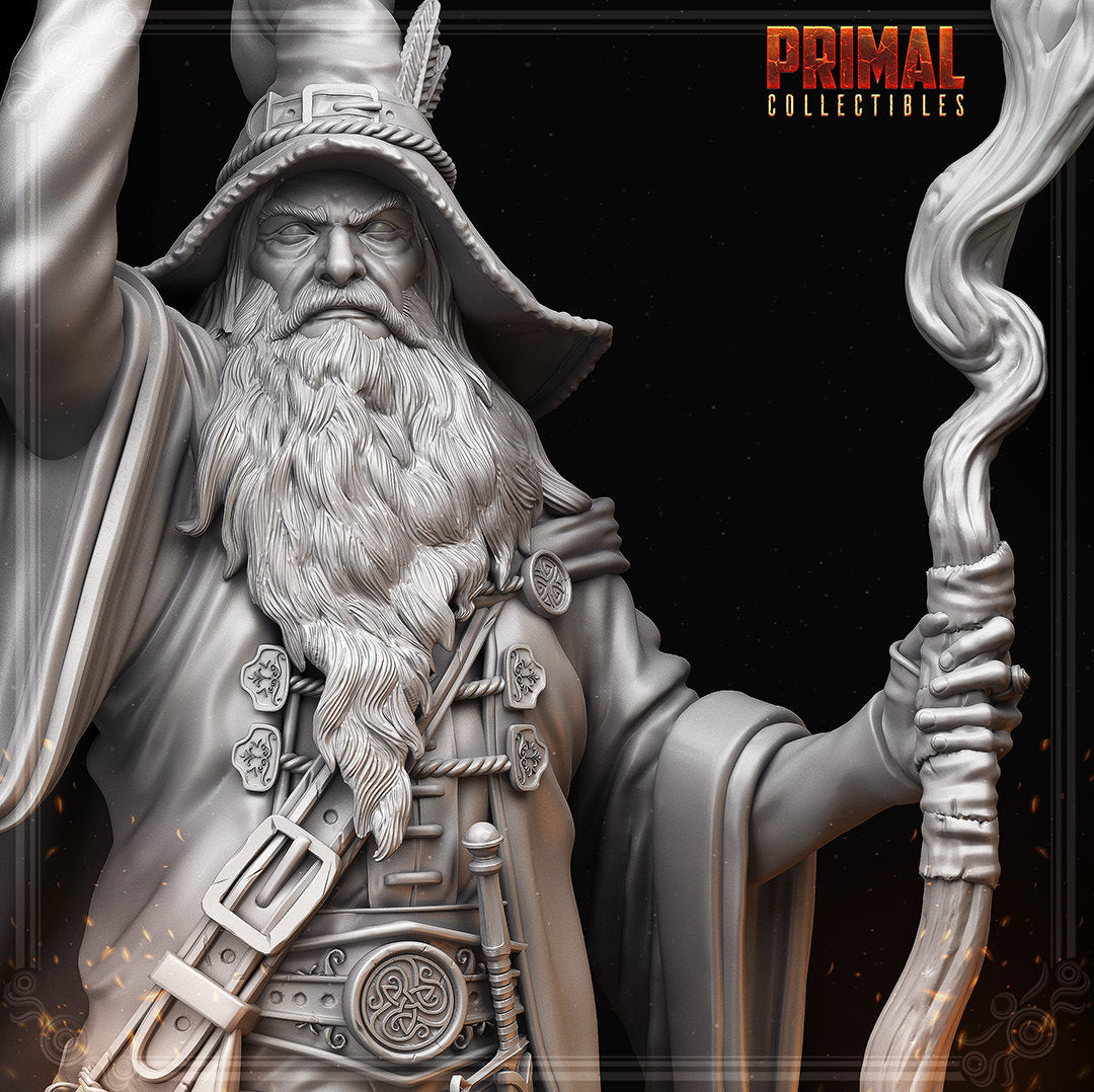 Solon Old Wizard by Primal Collectibles Miniatures Heroquest RPG