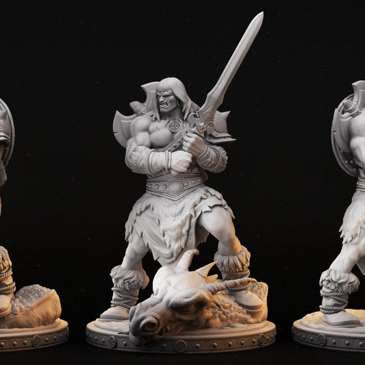 Thurkal Barbarian by Primal Collectibles Miniatures Heroquest RPG