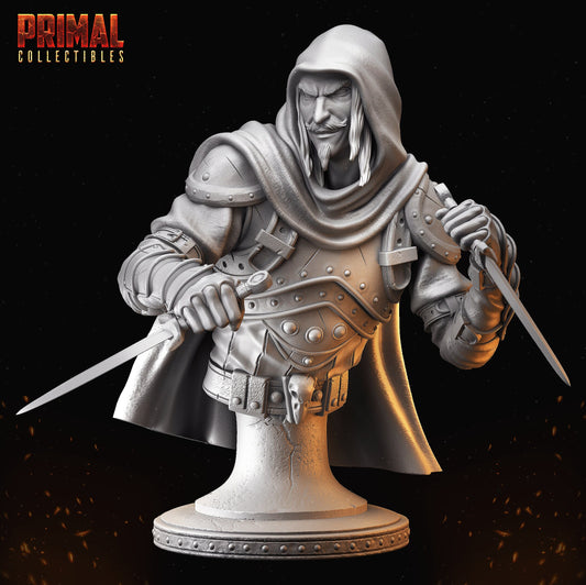 Balthazar Thief Bust by Primal Collectibles Miniatures Heroquest