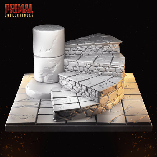 More Dungeon Dressings & Terrain by Primal Collectibles Miniatures Heroquest RPG