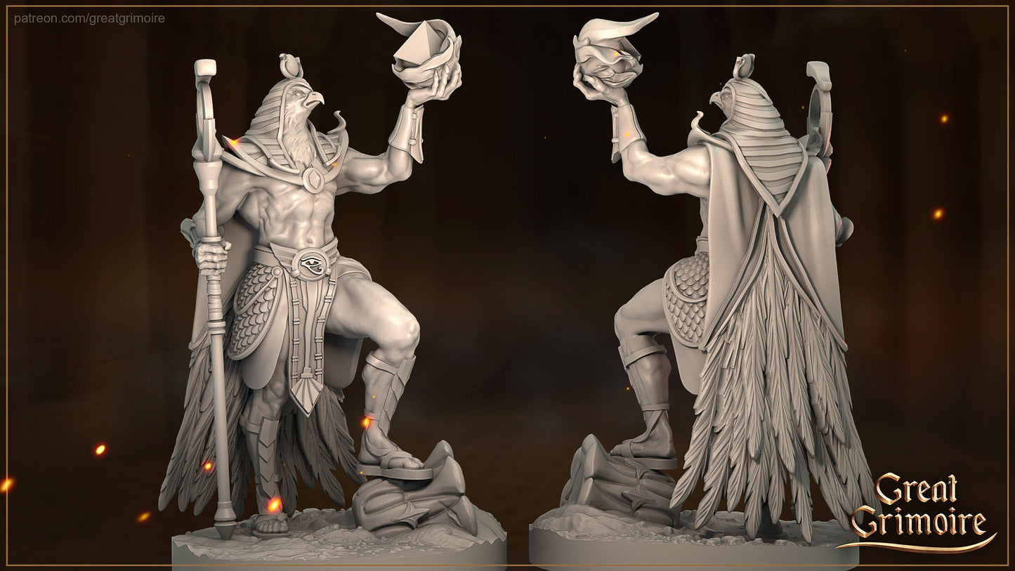 Ra from "Road to the Afterlife "  by Great Grimoire Miniatures RPG