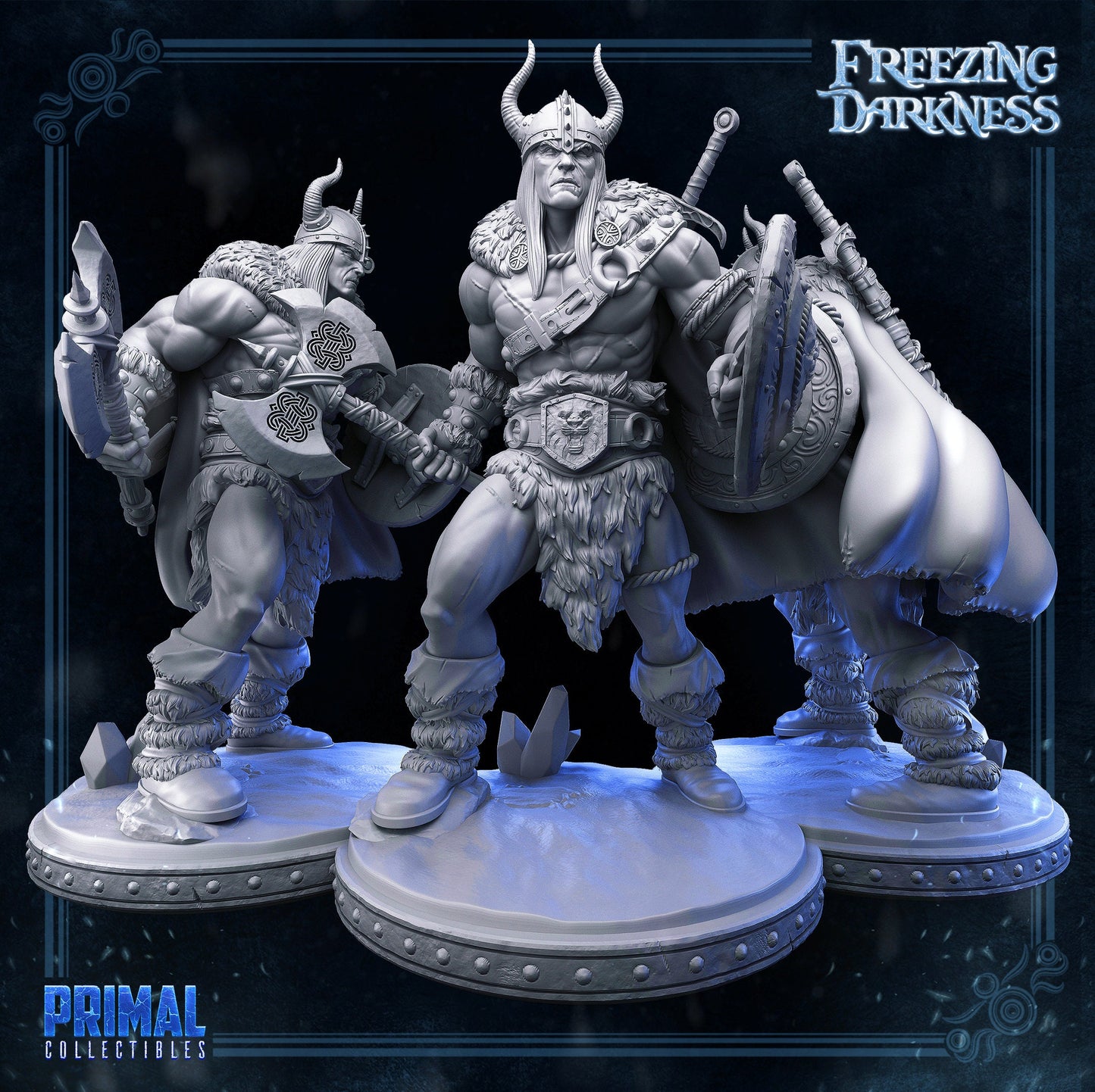 Barbarian Kreyvos by Primal Collectibles Miniatures Heroquest Conan