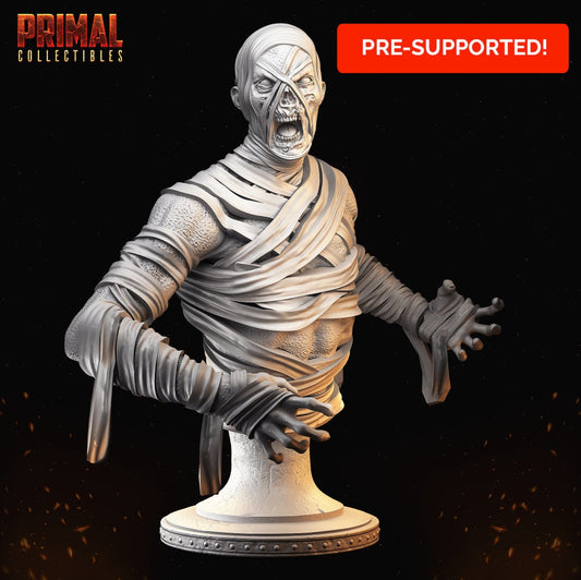 Mummy Bust by Primal Collectibles Miniatures Heroquest