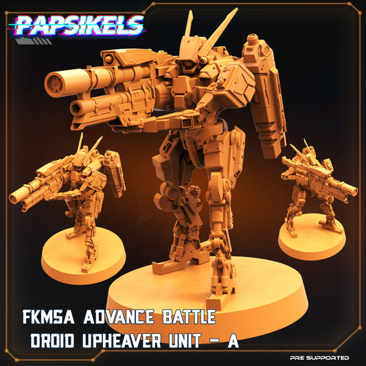 FKMSA Advance Battle Droid Upheaver Unit A by Papsikels Miniatures