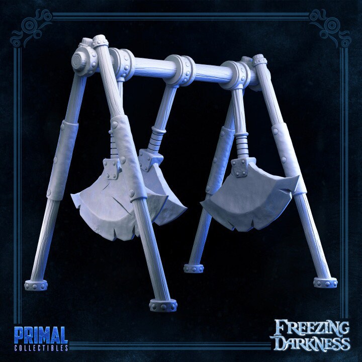 Dungeon Dressings & Terrain from Freezing Darkness by Primal Collectibles Heroquest RPG