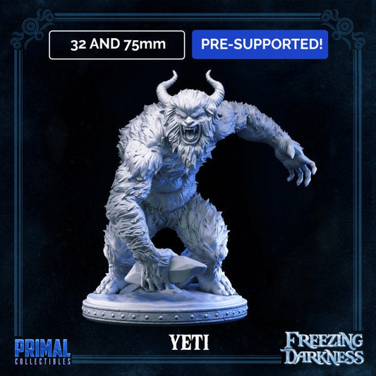 Yeti by Primal Collectibles Miniatures Heroquest