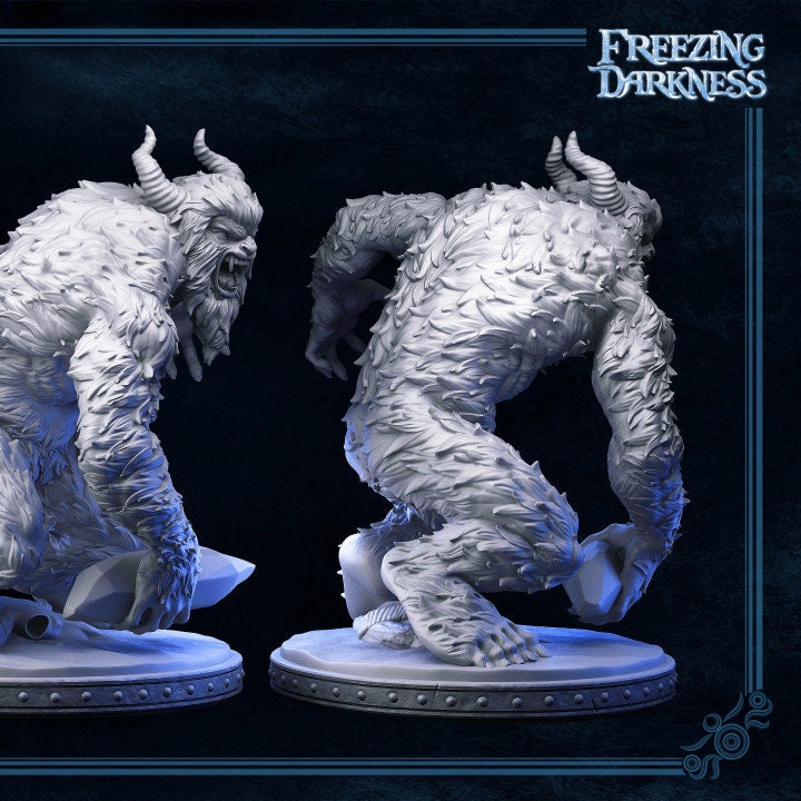 Yeti by Primal Collectibles Miniatures Heroquest