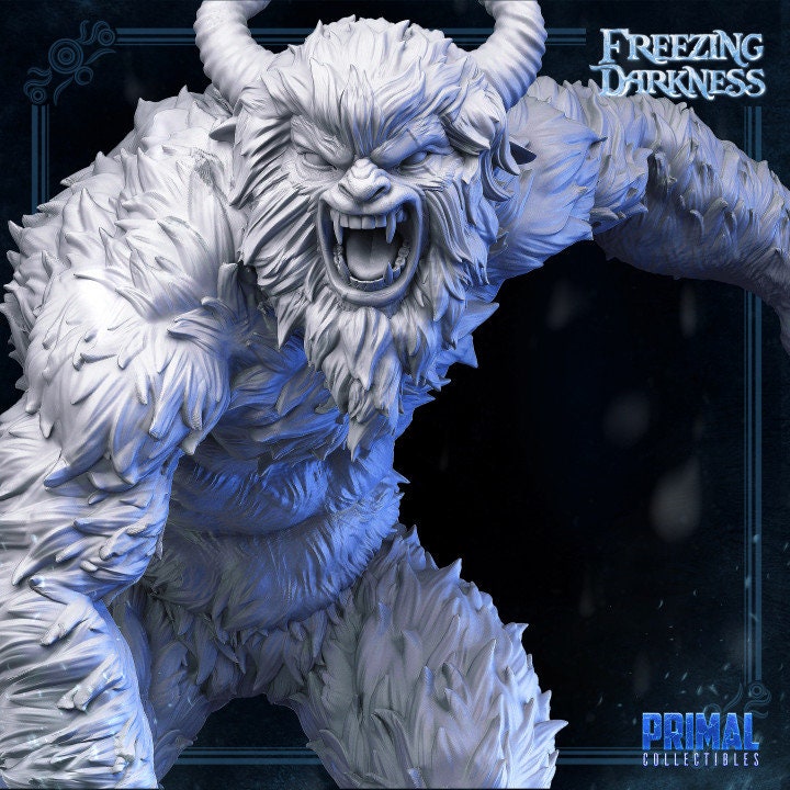 Yeti by Primal Collectibles Miniatures Heroquest