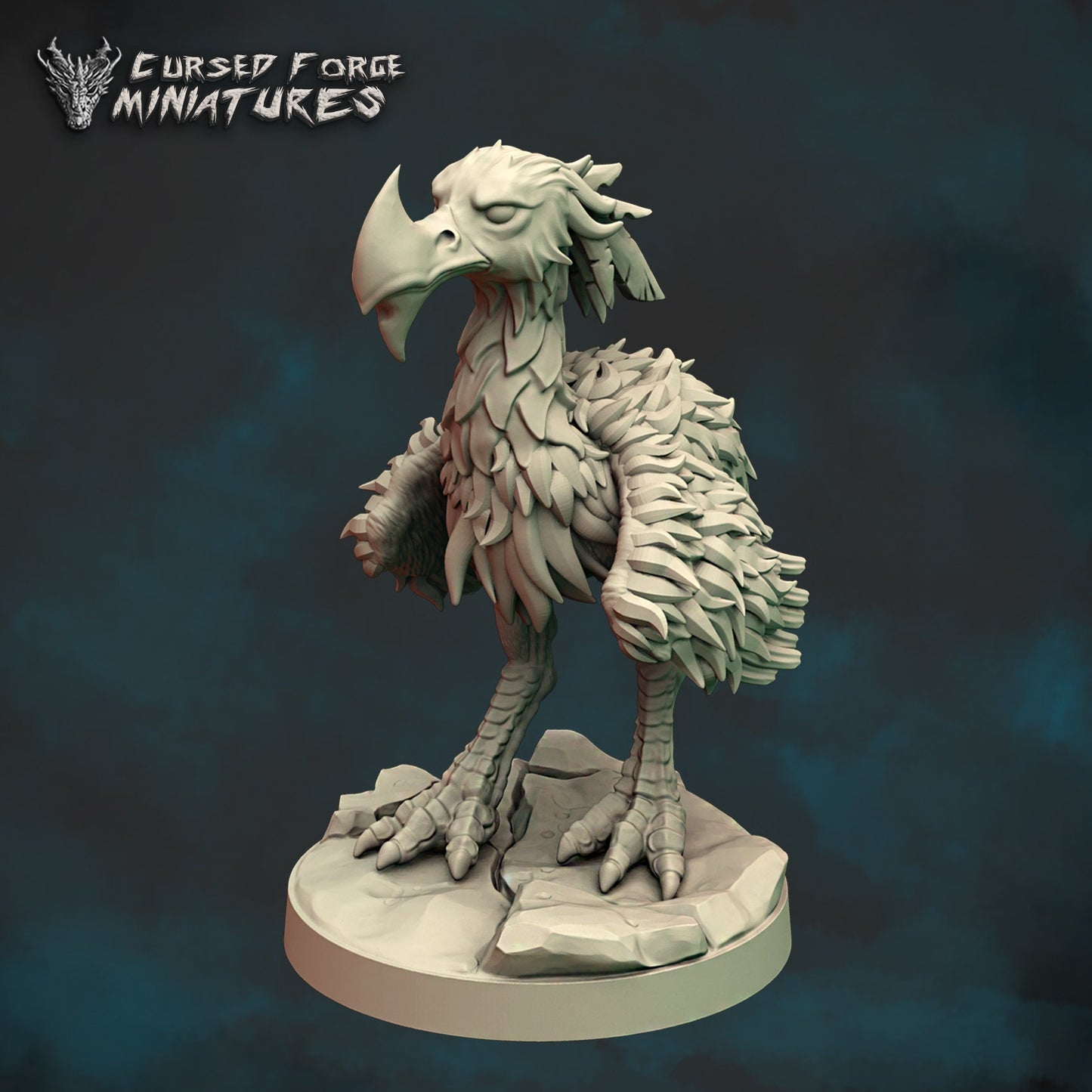 Axebeak by Cursed Forge Miniatures