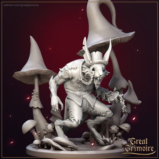 White Rabbit from "Alice in Nightmareland" by Great Grimoire Miniatures