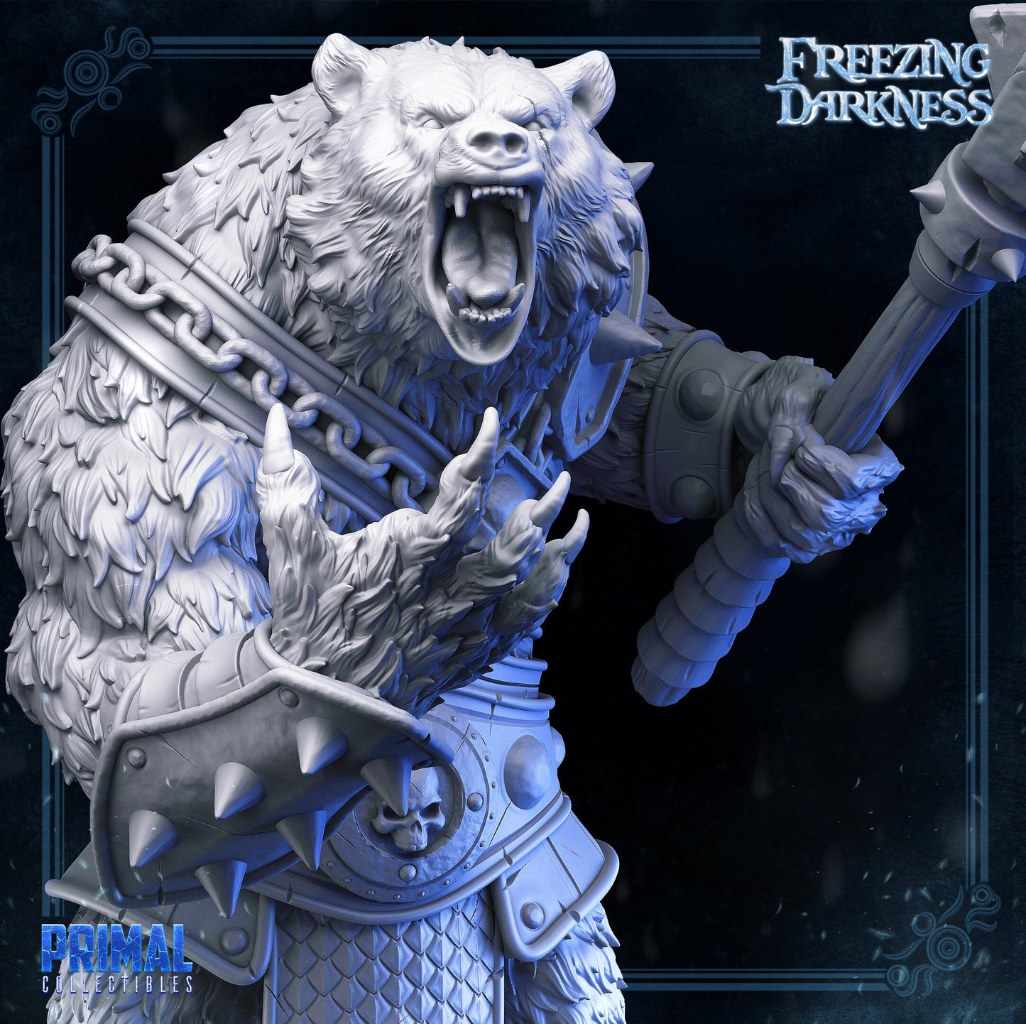 Polar War Bear by Primal Collectibles Miniatures