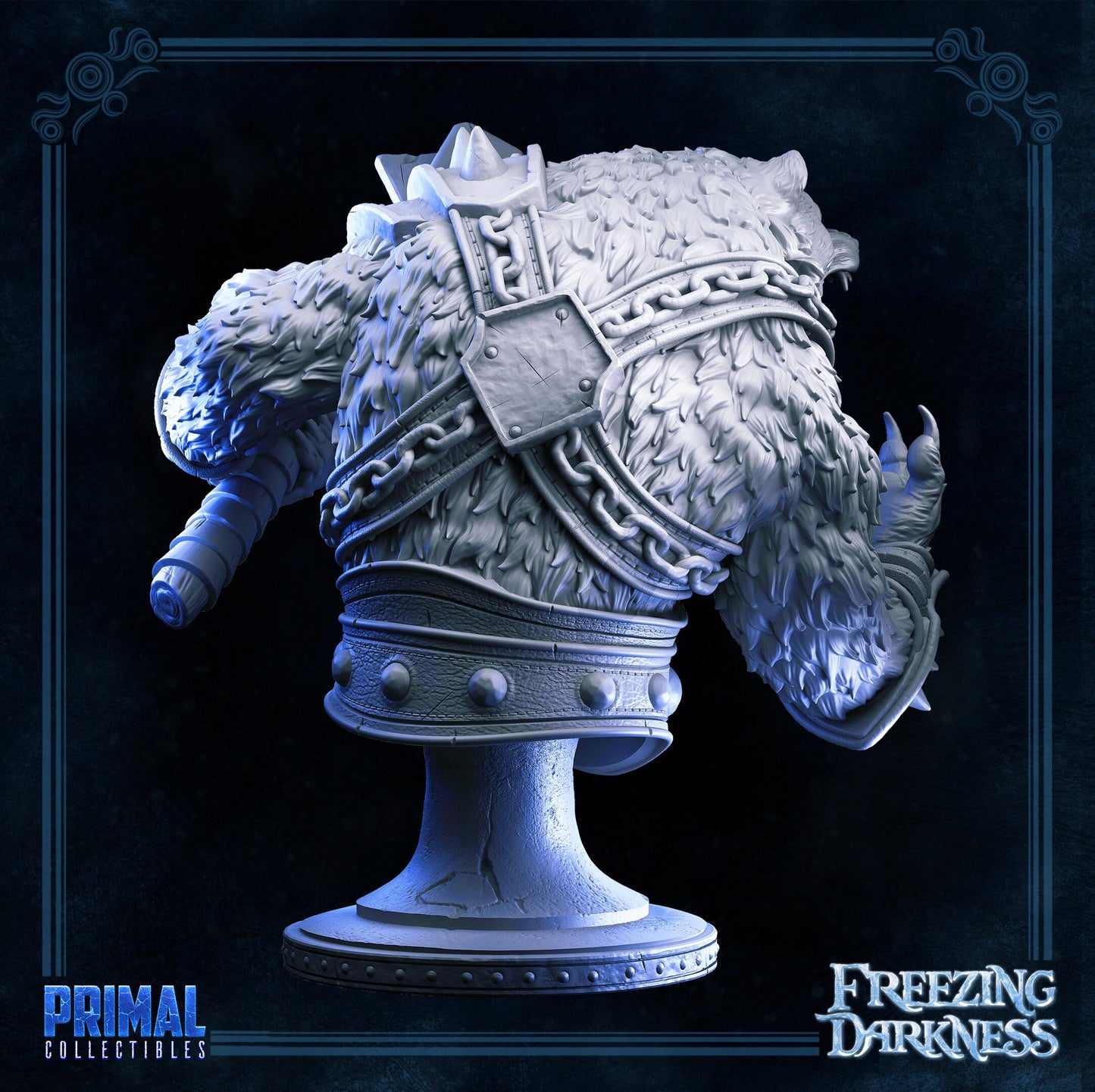 Polar War Bear by Primal Collectibles Miniatures