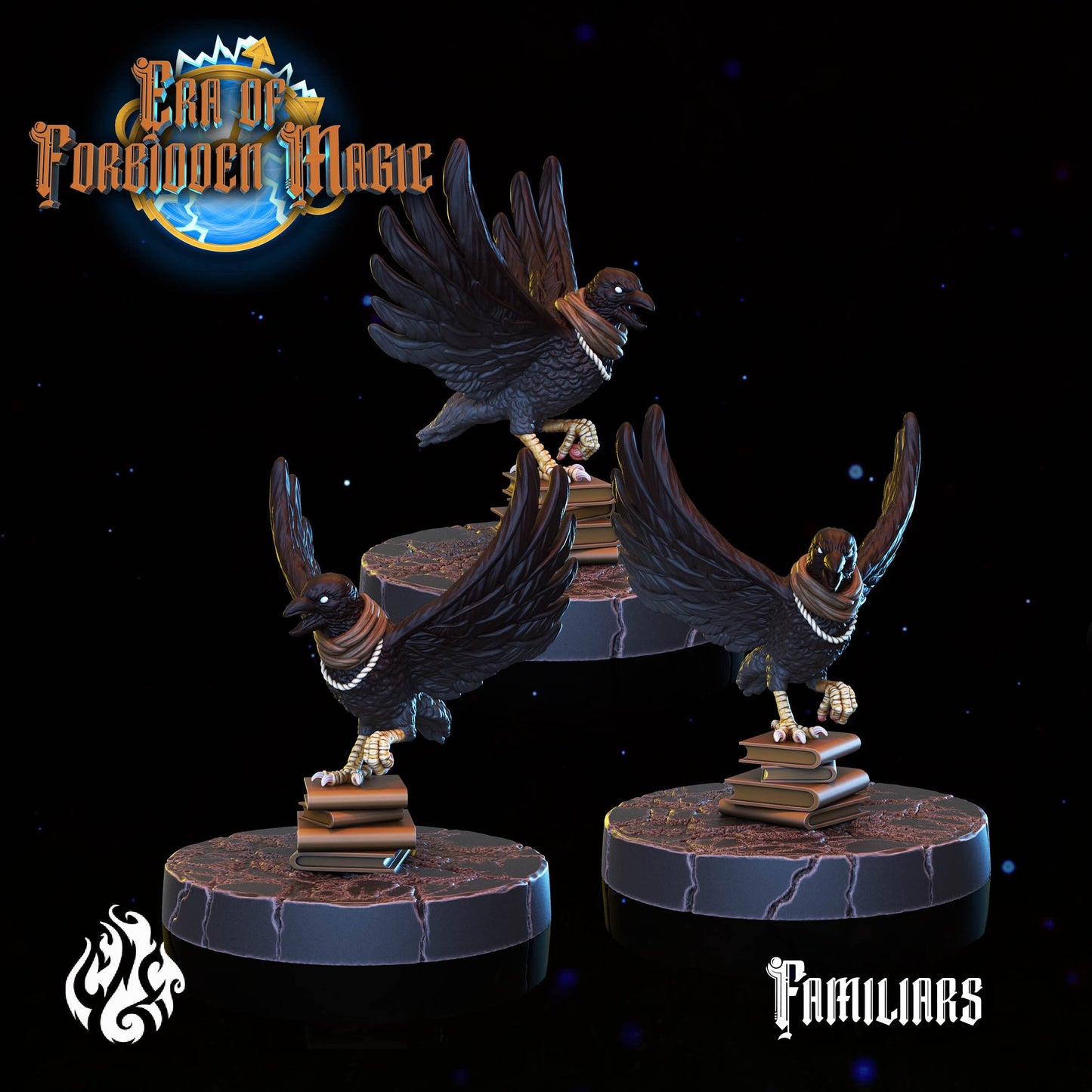 Familiars from "Era of Forbidden Magic" by Crippled God Foundry Miniatures