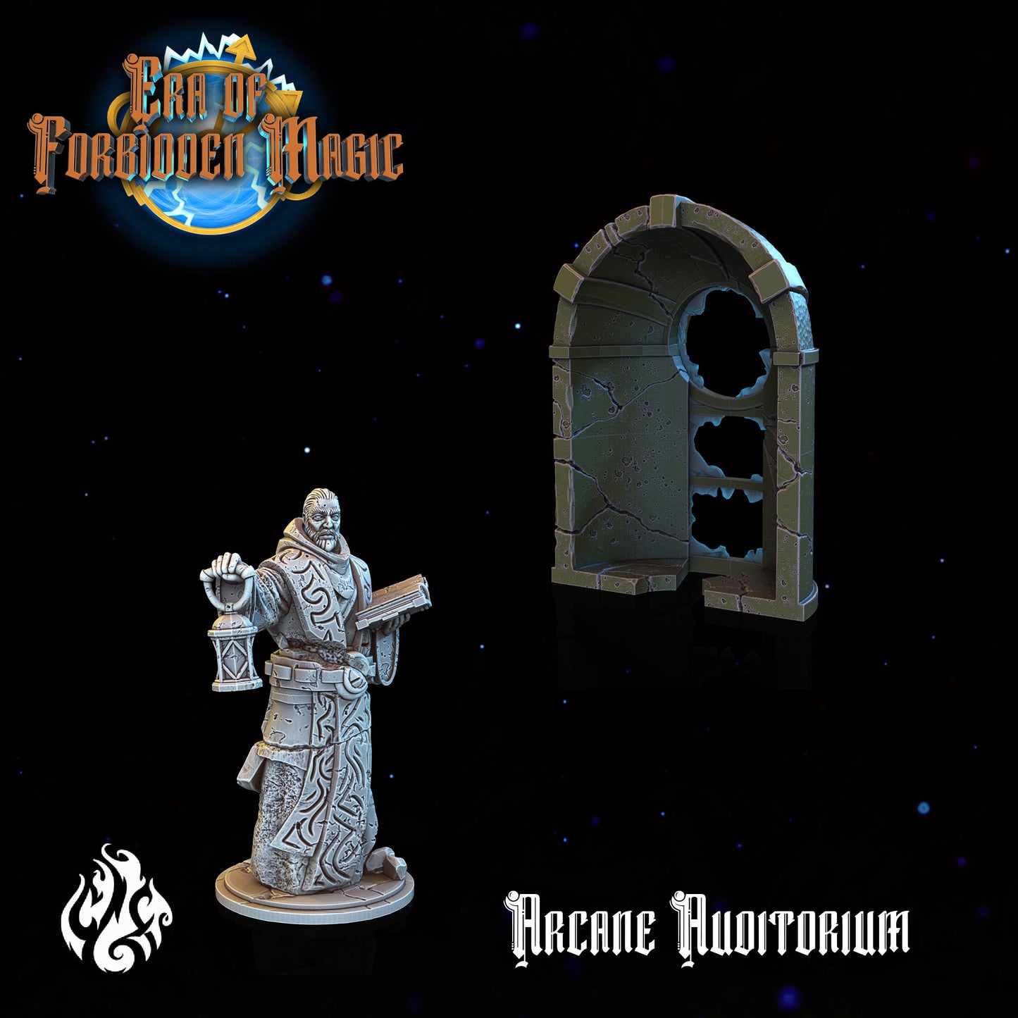 Arcane Auditorium from "Era of Forbidden Magic" by Crippled God Foundry Miniatures