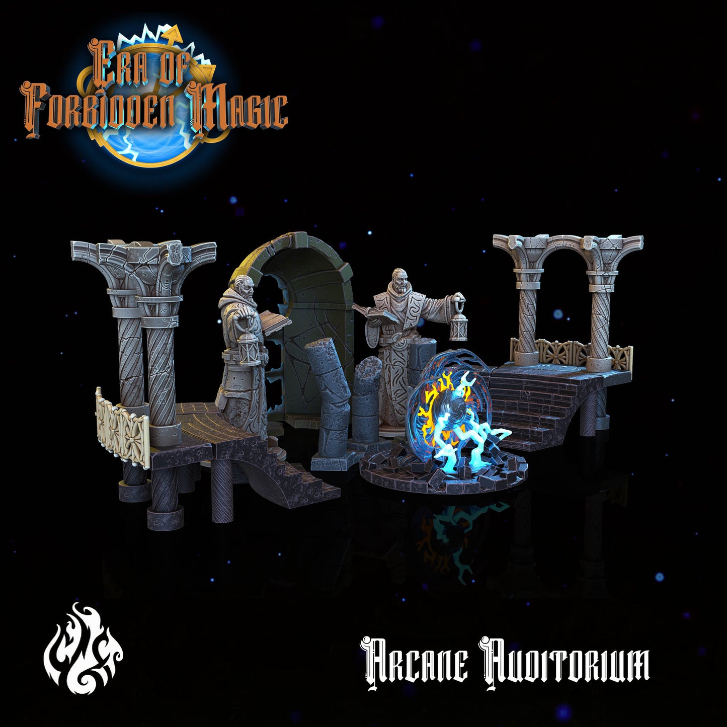 Arcane Auditorium from "Era of Forbidden Magic" by Crippled God Foundry Miniatures