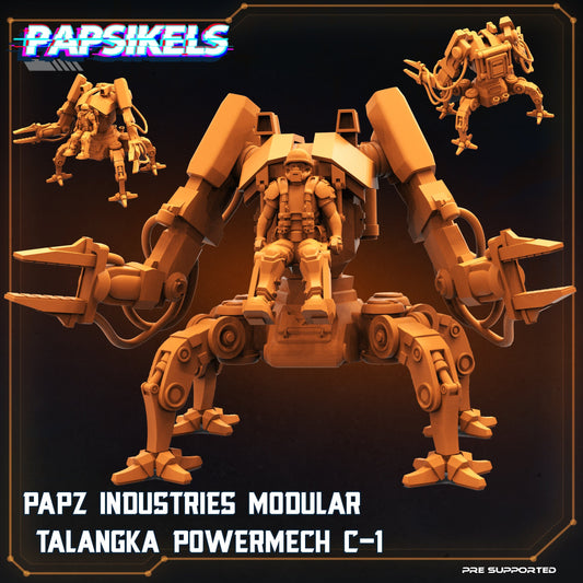 Papz Industries Modular Talangka Powermech C-1 by Papsikels Miniatures