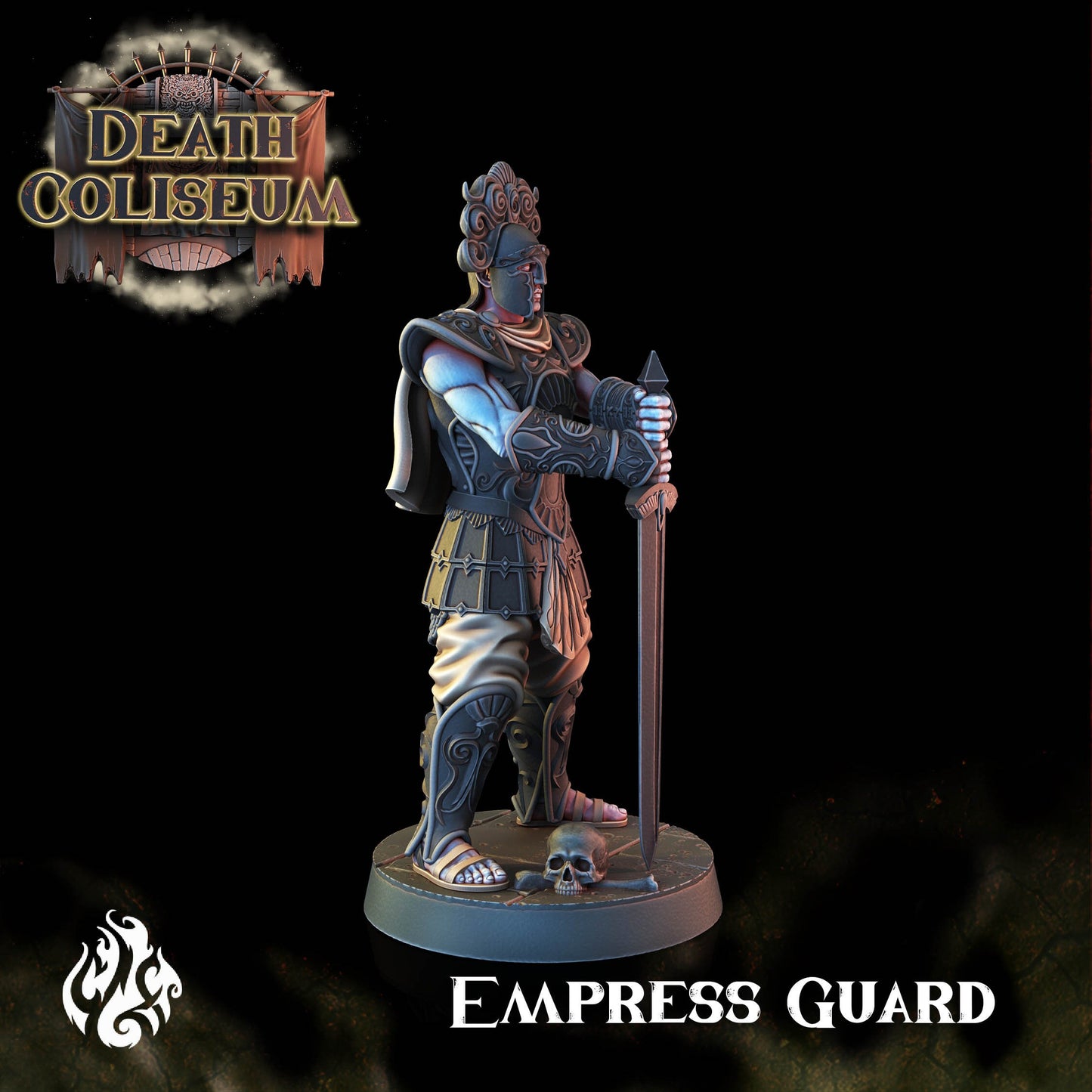 Empress Guard from "Death Coliseum" by Crippled God Foundry Miniatures