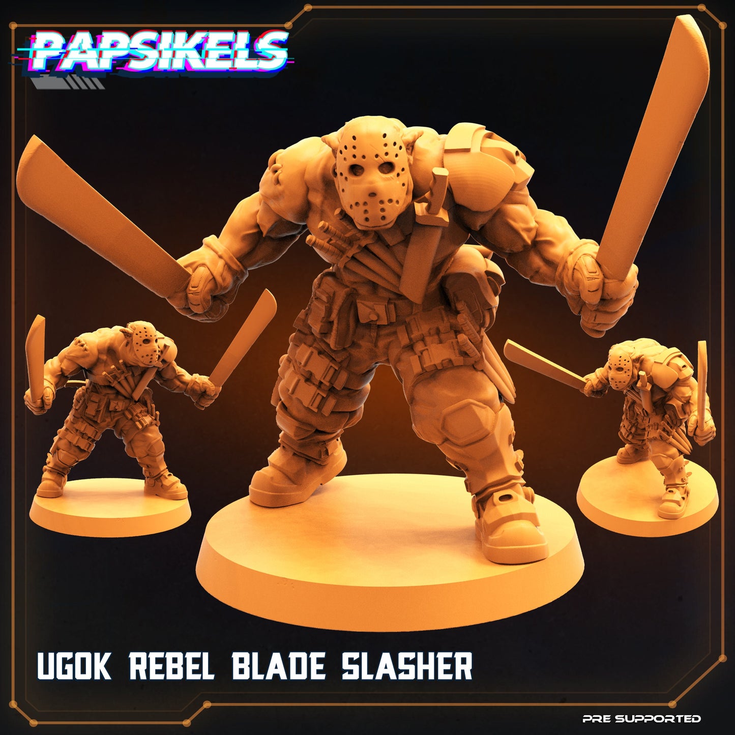 Ugok Rebel Fighters from "Dropship Troopers" by Papsikels Miniatures