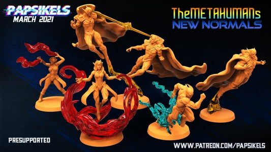 The Metahumans New Normal by Papsikels Miniatures