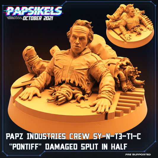 Crew Member Pontiff Destroyed by Papsikels Miniatures