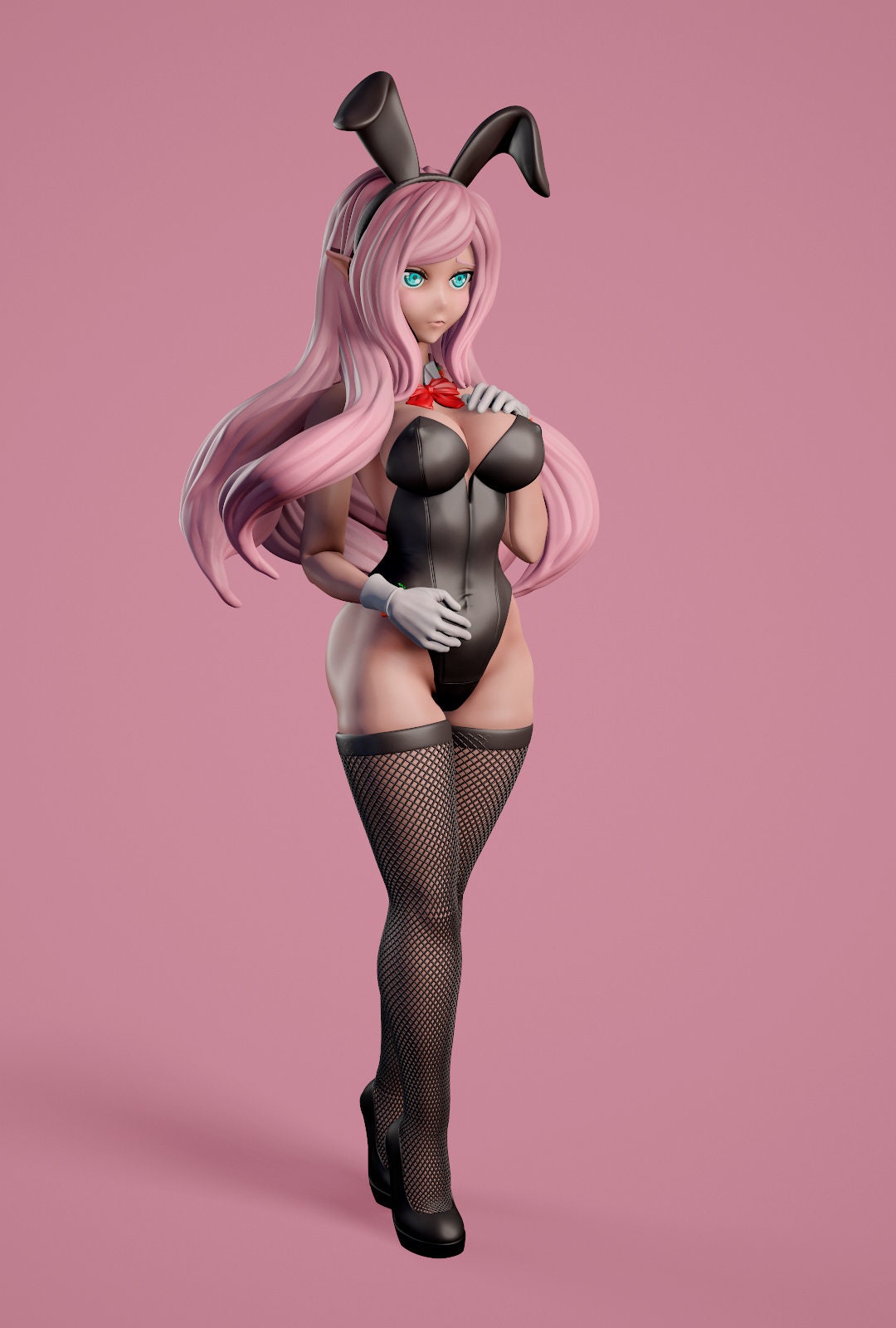 Bunny Girl from Dungeon Pin-ups by RN Estudio  Miniatures